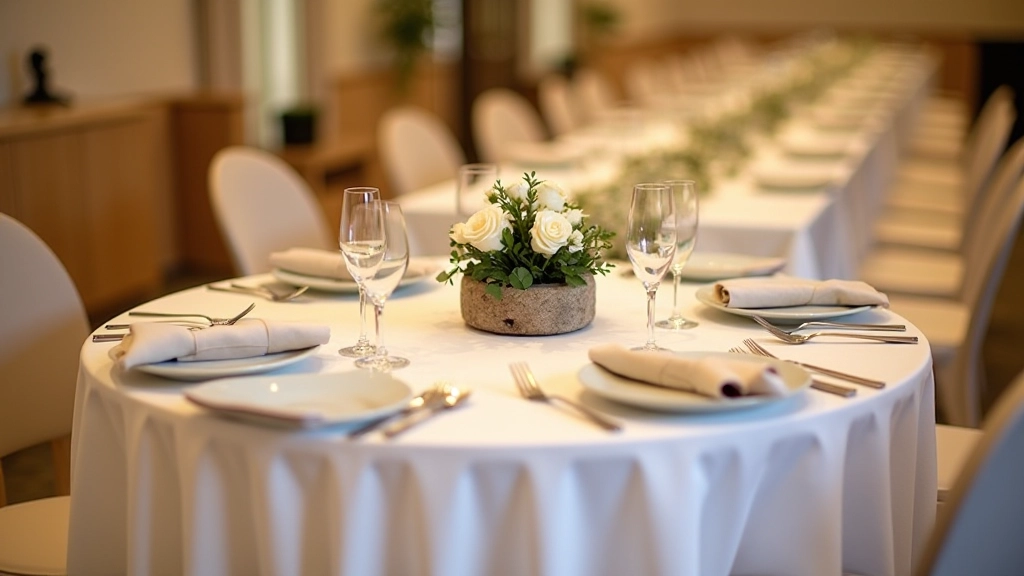 Comparaison de prix de différentes salles de réception décorées